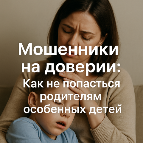 Мошенники на доверии: чем опасны "чудо-методы" лечения и как родителям особенных детей не попасться на уловки