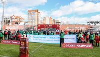 Подопечные фонда и футбольный клуб «Томь»  поддержали кампанию «Футбол для всех, доступ для всех»