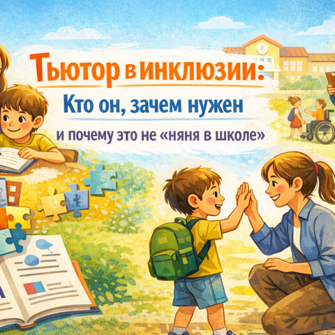 Тьютор в инклюзии: кто он, зачем нужен и почему это не «няня в школе»