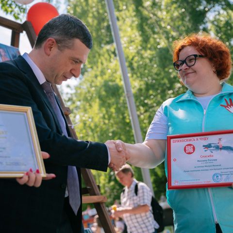 Поздравление Михаила Ратнера, и.о. Мэра Города Томска с 13-летием фонда 