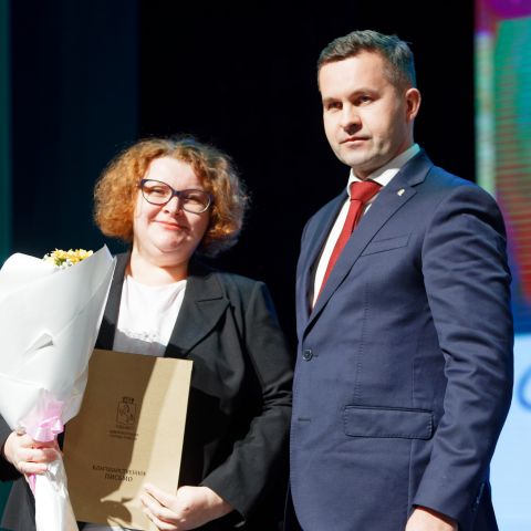 Светлане Григорьевой вручили благодарственное письмо администрации Томска