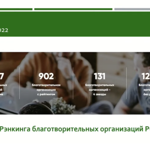 Фонд "Обыкновенное чудо" получил 2 звезды в рэнкинге «Социального навигатора»
