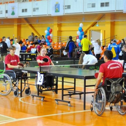 Региональные соревнования по настольному теннису среди инвалидов