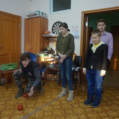 Согреваемся бочче