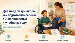 Две недели до школы: как помочь ребенку с инвалидностью вернуться к учебе