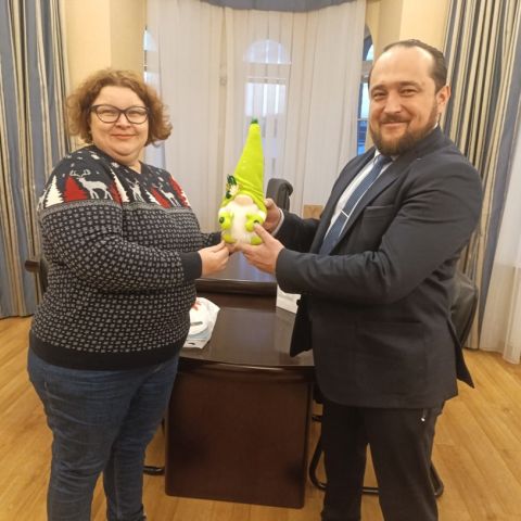 Знакомство состоялось: Светлана Григорьева поздравила нового председателя Думы города Томска
