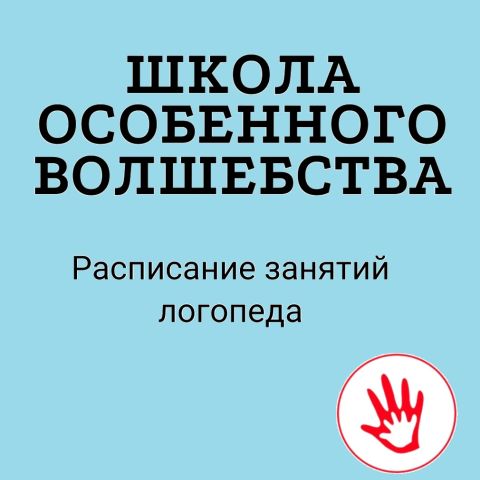 Занятия с логопедом. "Школа особенного волшебства"