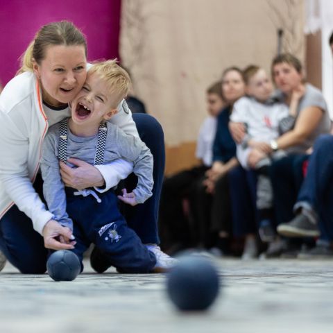 Спортивная чудо-весна: фестиваль по бочча для детей-инвалидов прошел под Томском