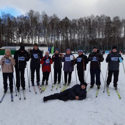 Лыжная тренировка в рамках проекта "Чудо-спорт"